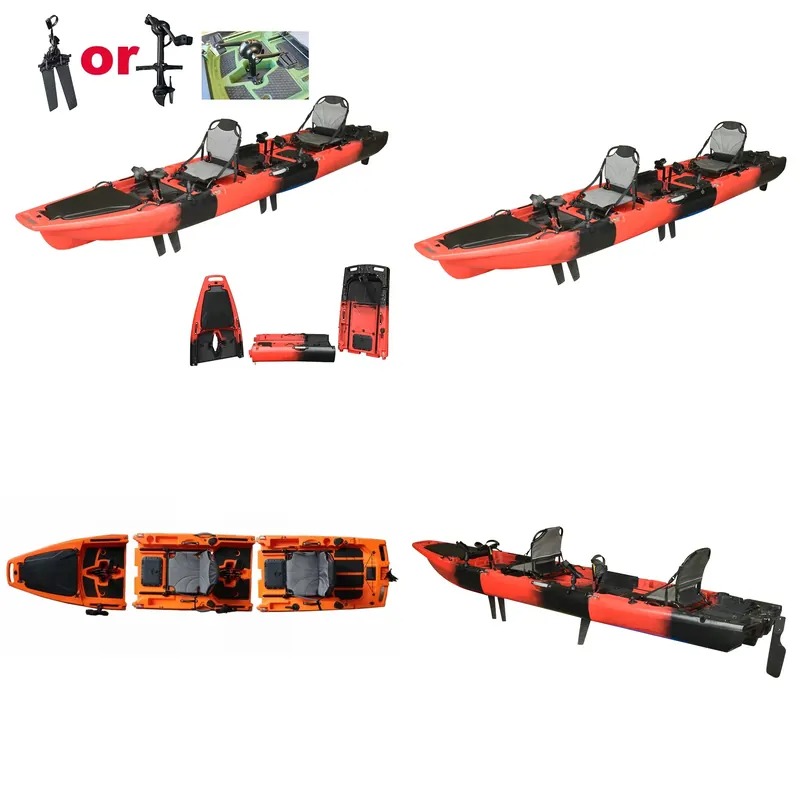 Fishing Kayak Sit On Top - Kayak Doble de 14 Pies para