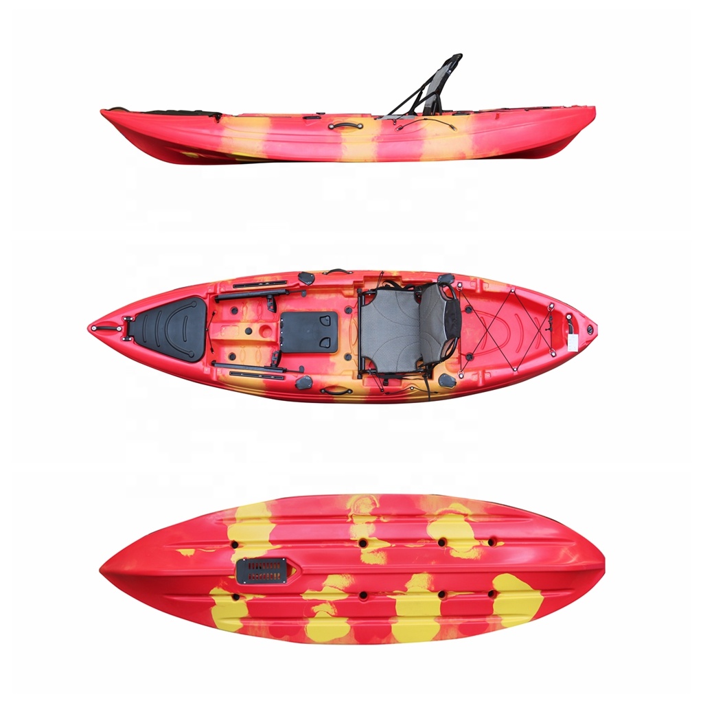 Fishing Kayak Sit On Top - Kayak de plástico de catamarán con