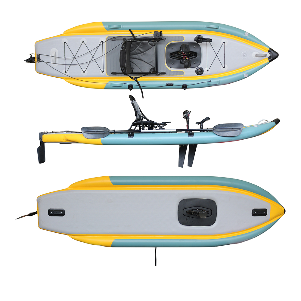 Kayak de pesca inflable plegab - Fishing Kayak Sit In reseña y precio