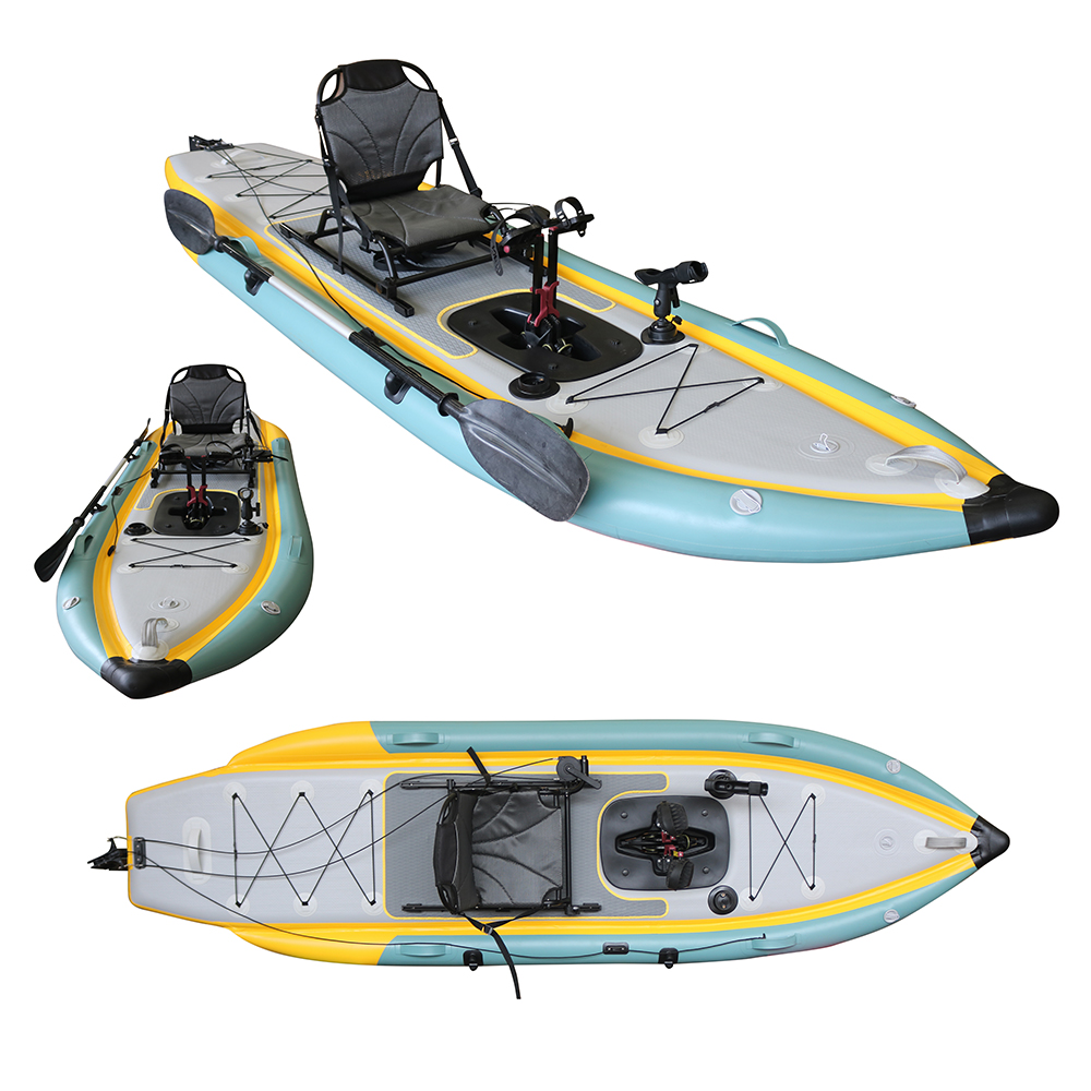 Kayak de pesca inflable plegab - Fishing Kayak Sit In reseña y precio