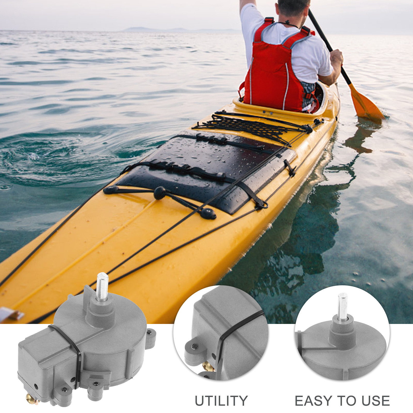 Interruptor de Motor de Arrast - Fishing Kayak Trolling Motor reseña y precio